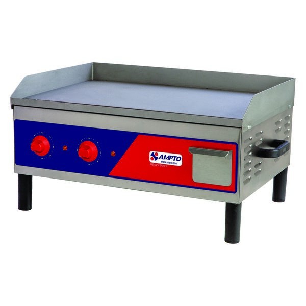 Ampto GR3E Electric Countertop Griddle 25"