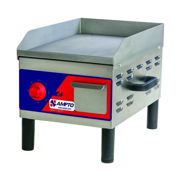 Ampto GR5E Electric Countertop Griddle 12"