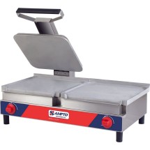 Ampto SACL-G Combination Gas Griddle and Sandwich Grill