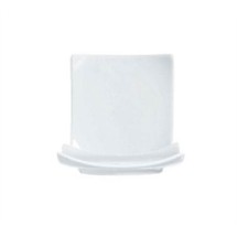 Cardinal R0737 Arcoroc Appetizer Square Side Plate 3-5/8"