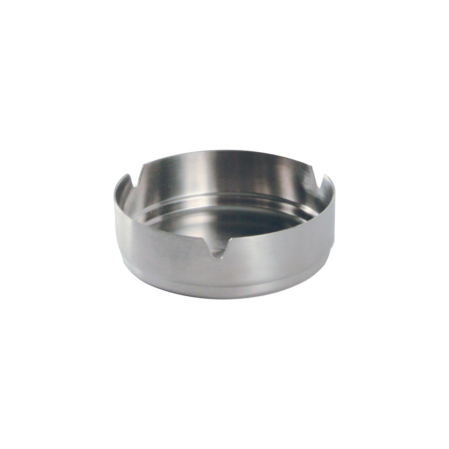 CAC China SAST-4 Stainless Steel Ashtray 4"Dia