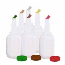 TableCraft 8128A PourMaster Complete Unit with Assorted Color Caps, Gallon