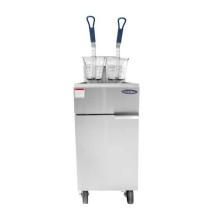 Atosa ATFS-35ES Floor Model Gas Deep Fryer, 35 Lb.