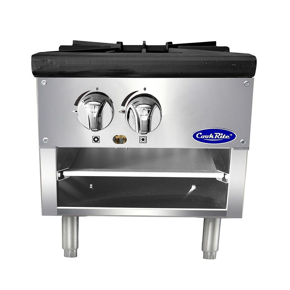 Atosa ATSP-18-1L Single Stock Pot Stove 20.9" x 24.8" x 20.1"