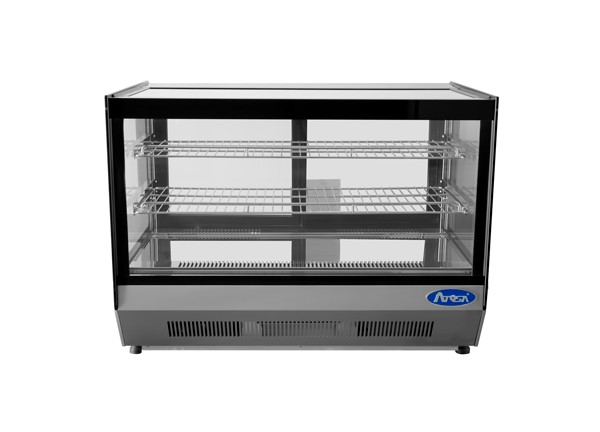 Atosa CRDS-42 Flat Countertop Glass Refrigerated Display Case 27"