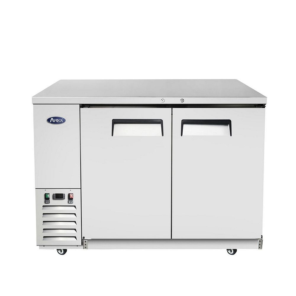 Atosa MBB48GR Stainless Steel Back Bar Cooler 48"