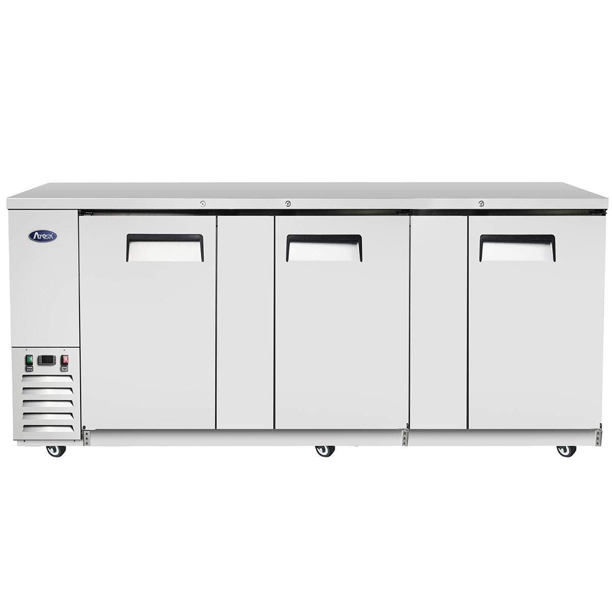 Atosa MBB90GR Stainless Steel Back Bar Cooler 90"