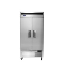 Atosa MBF8506GR Two Door Bottom Mount Slim Reach In Refrigerator 39-1/2&quot;