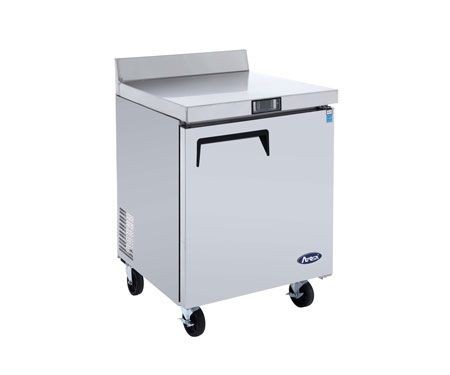 Atosa MGF8408GR Undercounter Refrigerator with Backsplash 27"