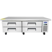Atosa MGF8453GR 72&quot; Refrigerated Chef Base