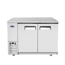 Atosa SBB48GRAUS1 Stainless Steel Two Door Back Bar Cooler 48&quot;