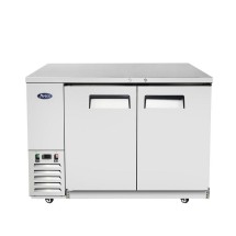 Atosa SBB59GRAUS1 Stainless Steel Two Door Back Bar Cooler 58"
