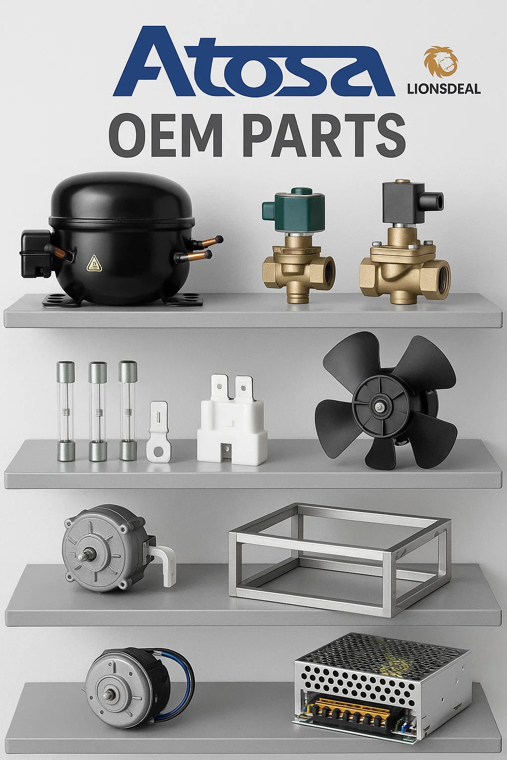 Atosa W0308019 Switch - Power green