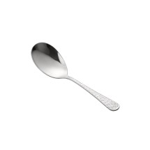 CAC China 8015-17 Auspicious Solid Spoon, Extra Heavy Weight 18/8, 9&quot; - 1 dozen