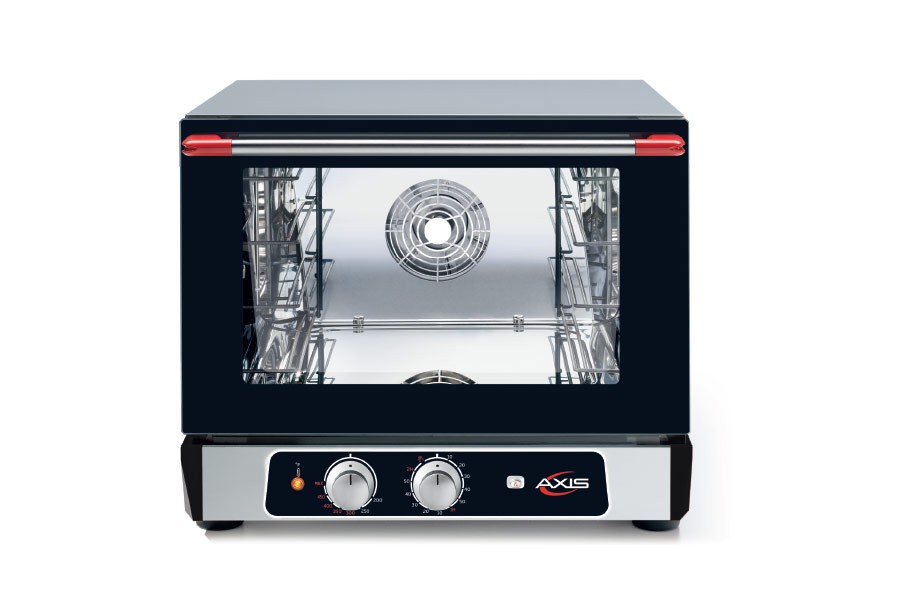 Axis AX-514RH Half Size Stainless Steel Convection Oven with Humidity