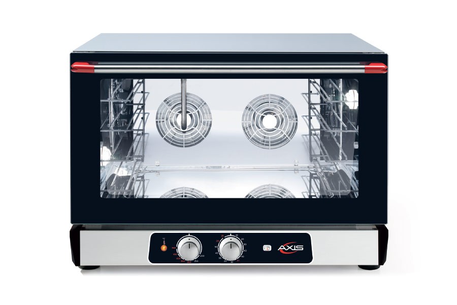 Axis AX-824RH Full Size Stainless Steel Convection Oven with Humidity