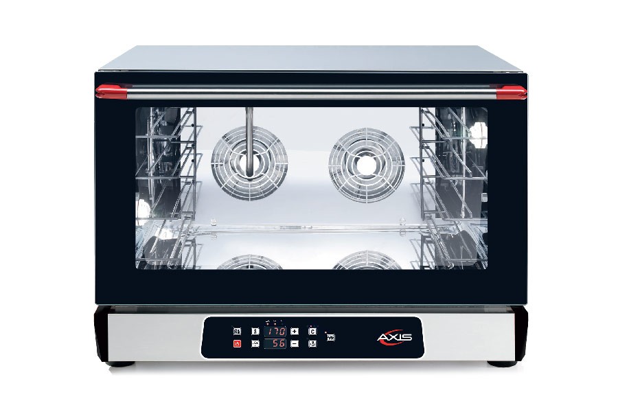 Axis AX-824RHD Full Size Digital Stainless Steel Convection Oven with Humidity