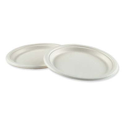 Bagasse Molded Fiber Dinnerware, Plate, 9