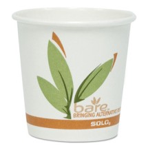 Bare by Solo Eco-Forward Recycled Content PCF Paper Hot Cups, 10 oz, 1,000/Ct