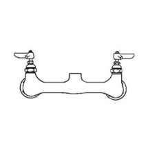 Franklin Machine Products  106-1127 Base, Fct (Wall Mt, 8Ctrs, K54 )