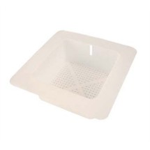 Franklin Machine Products  102-1118 Plastic Bar / Floor Sink Basket with Flange