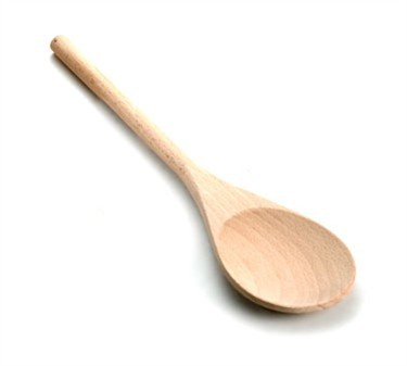 TableCraft W12 Beechwood Wooden Spoon 12"