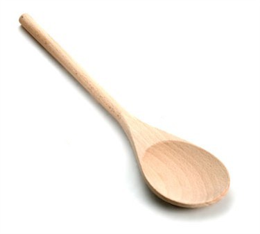 TableCraft W14 Beechwood Wooden Spoon 14"