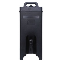 CAC China ICBV-5K Black Insulated Beverage Carrier/Dispenser, 5 Gallon