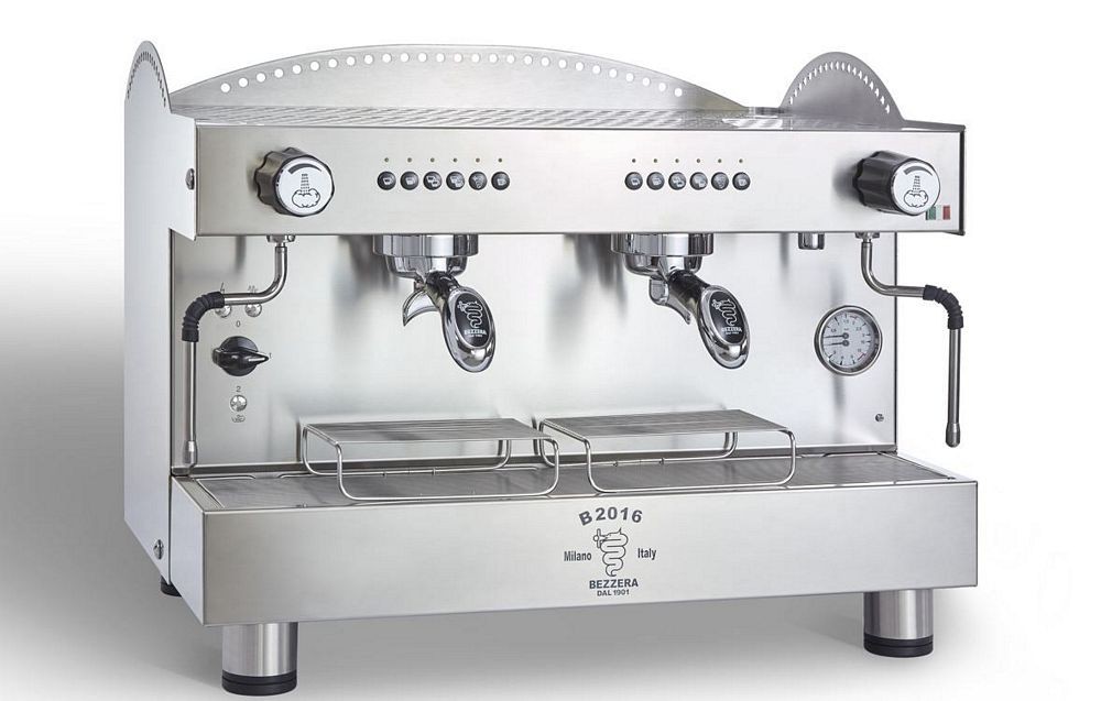 Bezzera B2016DE2IS4E Two-Group Automatic Espresso Machine