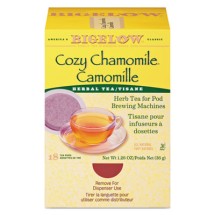 Bigelow C oz.y Chamomile Herbal Tea Pods, 1.90 oz., 18/Box