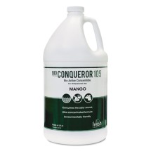 Bio Conqueror 105 Enzymatic Odor Counteractant Concentrate, Mango, 1 Gallon, 4/Carton