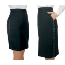 Henry Segal 6201 Black Below-The-Knee Skirt