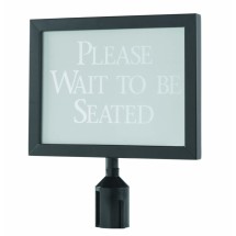 Aarco Products HSF1114BK Form-A-Line Black Sign Frame, 11-1/8&quot;H x 14-1/8&quot; W