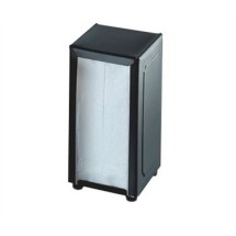 TableCraft 2212 Full Size Black Napkin Dispenser