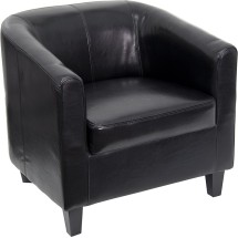 Flash Furniture BT-873-BK-GG Black Leather Lounge Chair