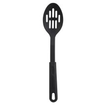 Winco NC-SL2 Black Nylon 12&quot; Slotted Spoon
