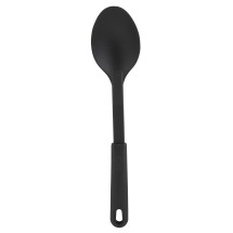 Winco NC-SS1 Black Nylon Solid Spoon