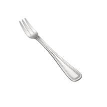 CAC China 3008-07 Black Pearl Oyster Fork, Heavyweight 18/0, 5 5/8&quot;