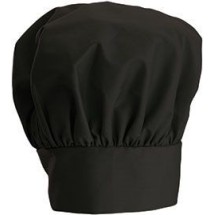 Winco CH-13BK Black Professional Chef Hat, 13&quot;