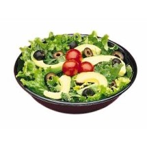 TableCraft 282B Black Stackable Melamine Bowl 32 oz.