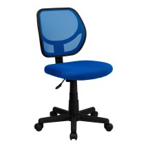Flash Furniture WA-3074-BL-GG Blue Mesh Computer Chair