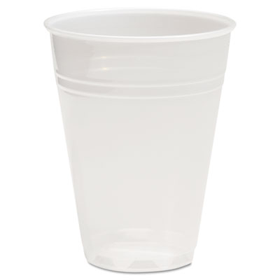 Boardwalk Translucent Plastic Cold Cups, 7 oz., 400/Carton