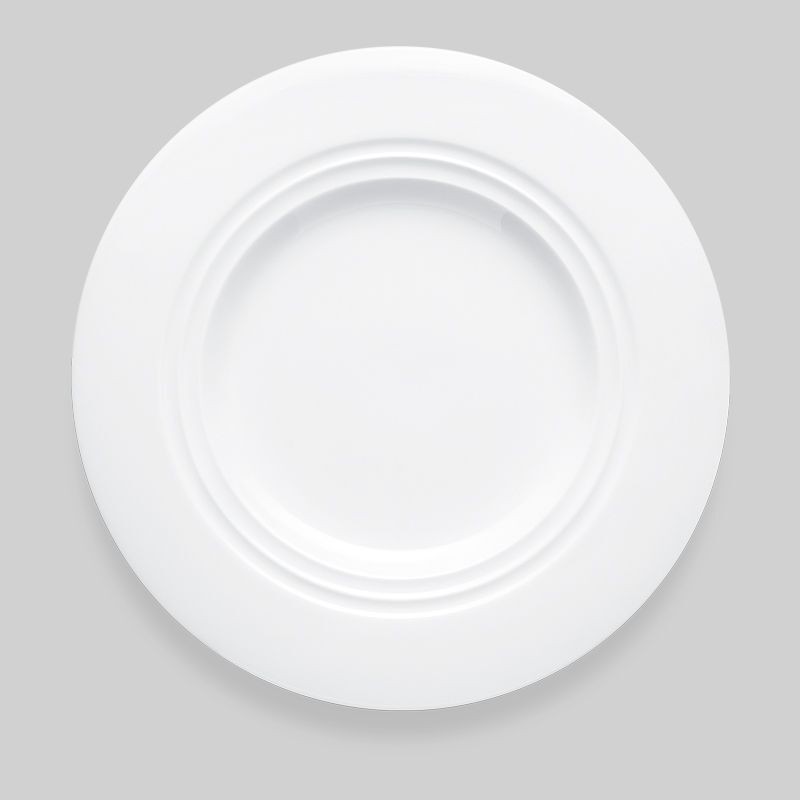 Bon Chef 1000014P Concentrics Round Dinner Plate, 11" Dia., 47/50" H., Set of 18