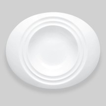 Bon Chef 1000016P Concentrics Oval Deep Dish, 16 oz., Set of 12