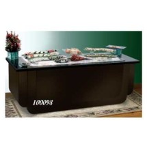 Bon Chef 100098 Buffet Table with Drain Tank, 8" x 34" x 3"