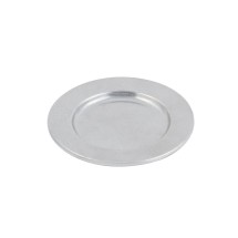 Bon Chef 1041P Contemporary Bread and Butter Plate, Pewter Glo 6&quot; Dia., Set of 12