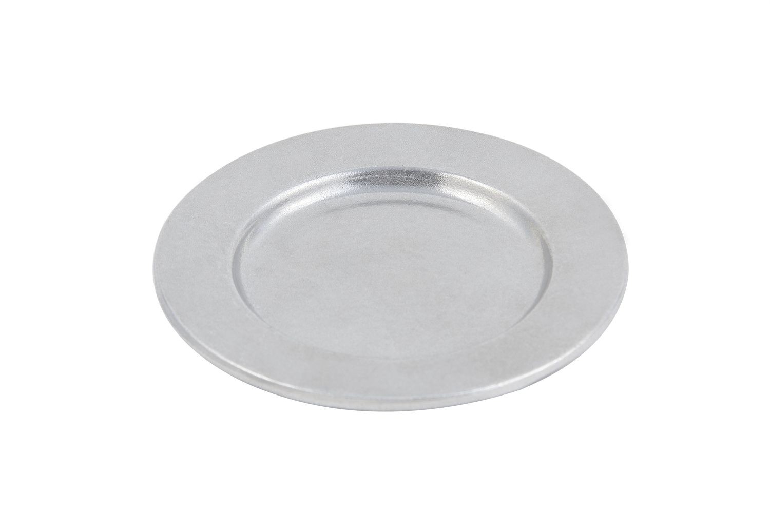 Bon Chef 1041P Contemporary Bread and Butter Plate, Pewter Glo 6" Dia., Set of 12