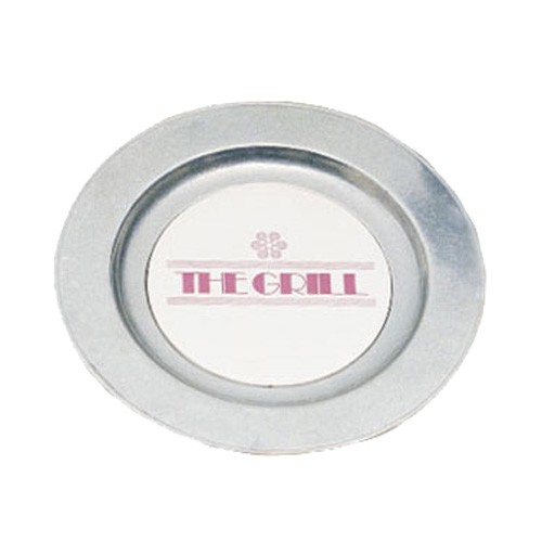 Bon Chef 1092P Beaded Pewter Glo Rim 11" Service Plate