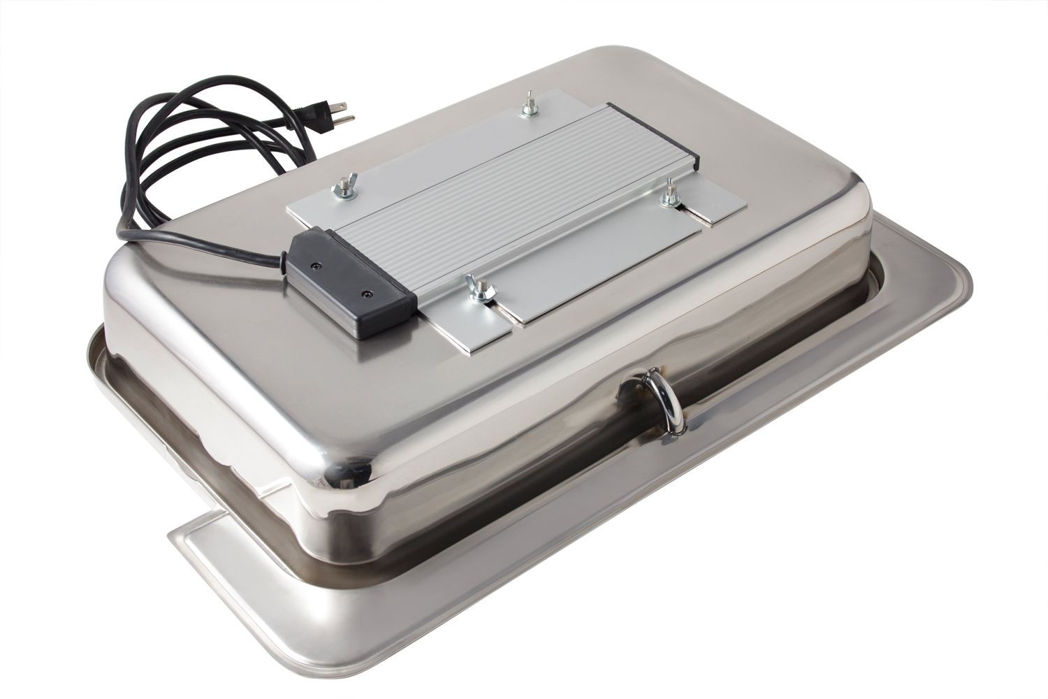 Bon Chef 11006ES Electric Dripless Rectangular Water Pan with Attached Heater # 12092, 8 Qt.