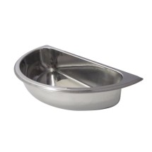 Bon Chef 12007 Stainless Steel Half Size Round Food Pan, 2 1/2 Qt.